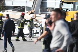 Željeznička stanica dan poslije nesreće: Policija dežura, uklanja ...