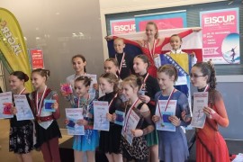 Eva Sužnjević oborila državni rekod u umjetničkom klizanju