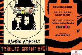 Rambo na komičan način najavio koncert u banjalučkom Domu omladine