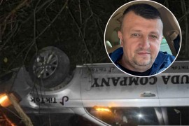 Automobil tiktokera završio na krovu kod Tešnja