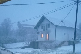 Vremenski obrt: Snijeg u Banjaluci nakon +18 (FOTO, VIDEO)