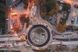 Odgođeno završno asfaltiranje kružnog toka kod "Akvane" u Banjaluci