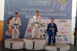 Džudistima "Olimpika" osam medalja u Istočnoj Ilidži