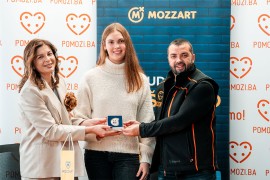 Bronza Lane Pudar, uz Mozzart i Pomozi.ba, postaje "Medalja humanosti"