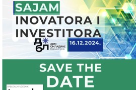Sajam inovatora i investitora 16. decembra