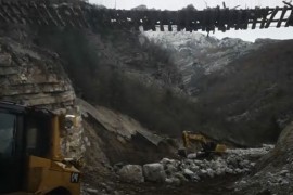 Počela obnova pruge u Jablanici (VIDEO)