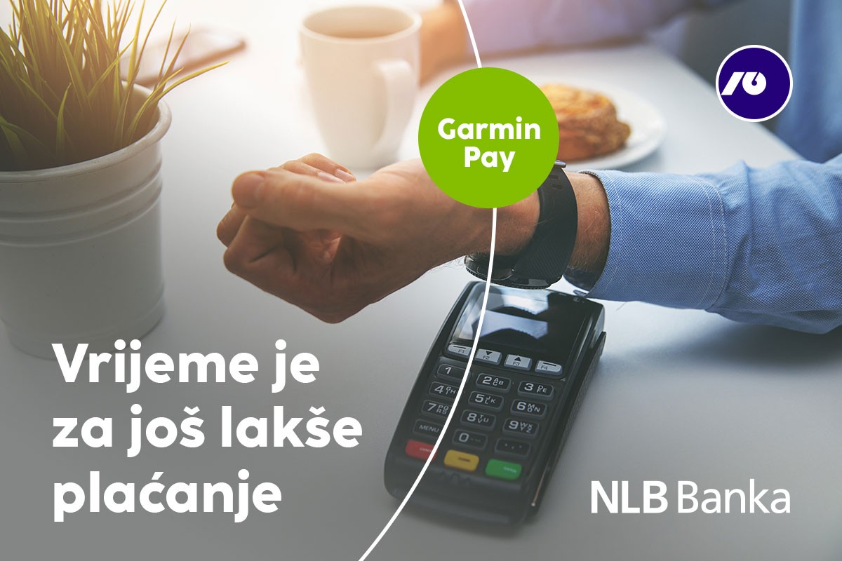 NLB banka Banjaluka prva na tržištu omogućila plaćanje putem Garmin pametnog sata