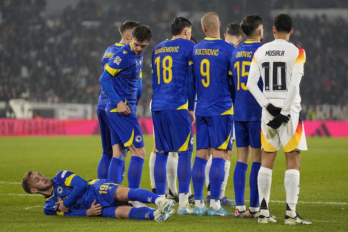 Nisu "zmajevi" za elitu: Njemačka pregazila BiH sa 7:0