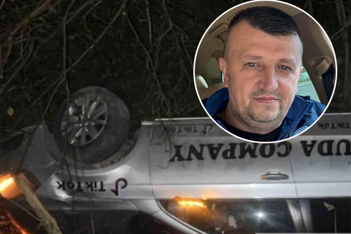 Automobil tiktokera završio na krovu kod Tešnja
