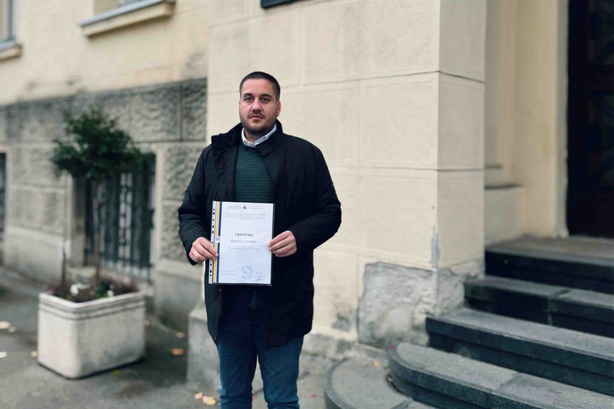 Drinić zvanično preuzeo uvjerenje CIK BiH