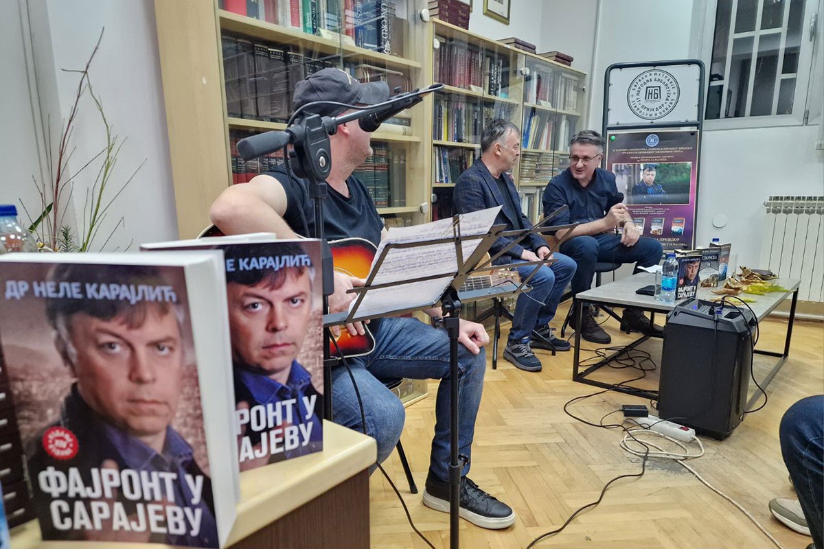 Nele Karajlić u Prijedoru promovisao svoj književni opus