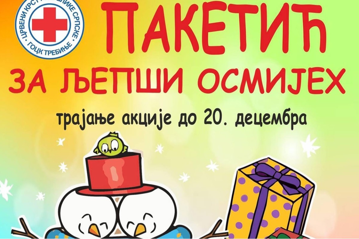 Počela tradicionalna akcija "Paketić za ljepši osmijeh"