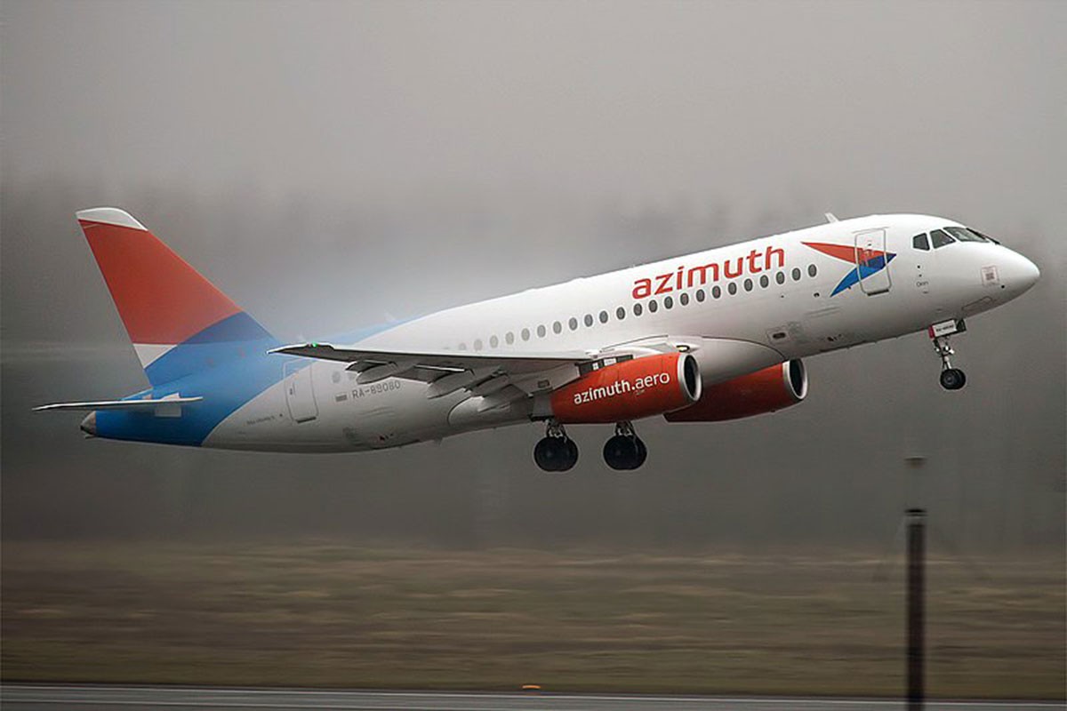Ruski avion zapalio se na aerodromu u Antaliji