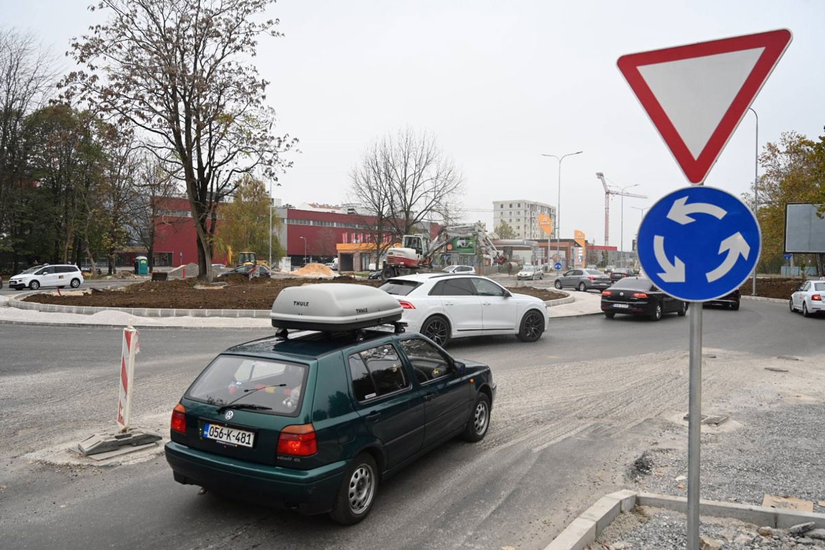 Poznato kad počinje asfaltiranje kružnog toka kod kampusa u Banjaluci