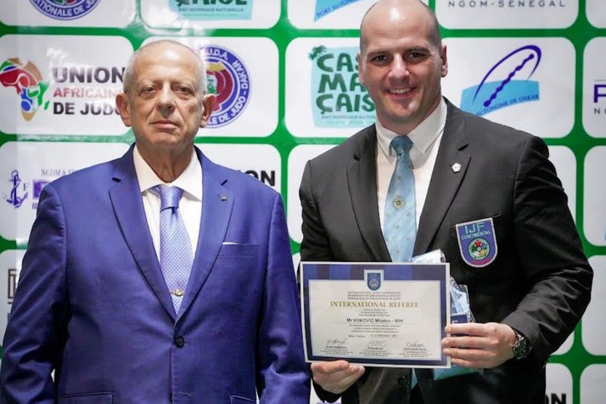 Džudo sudija iz BiH Mladen Vuković stekao najviše sudijsko zvanje