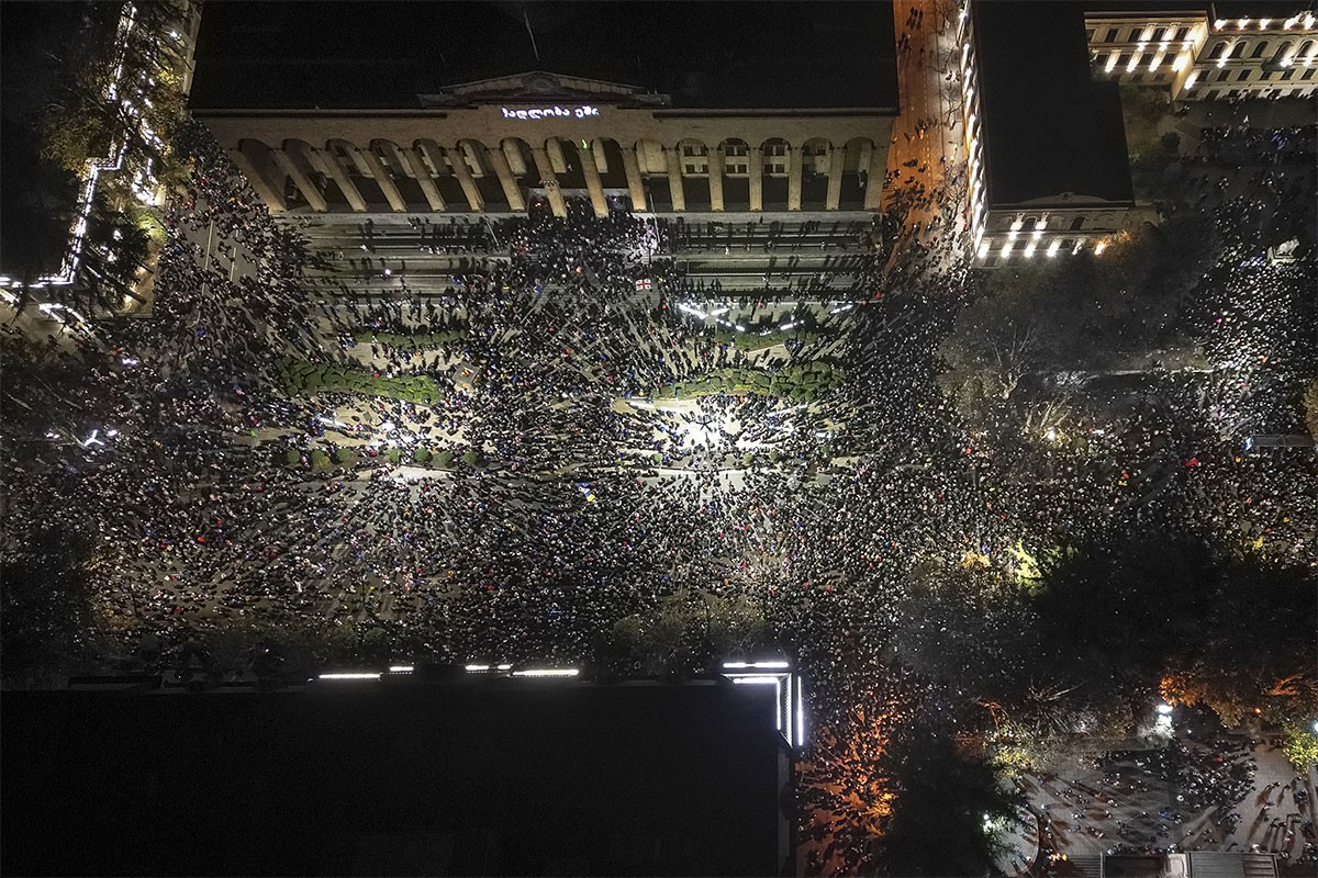 Nastavljeni protesti u Gruziji