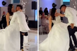 Mladoženji pukle hlače usred prvog plesa (VIDEO)