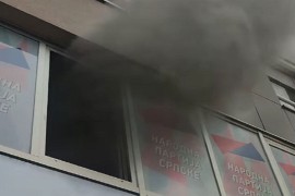 Policija o požaru u prostorijama stranke u Prijedoru