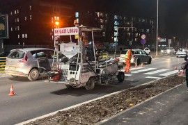 Iscrtan pješački prelaz kod kampusa u Banjaluci