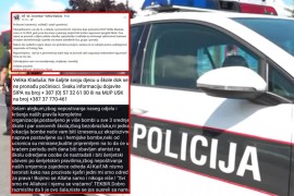 Jeziva prijetnja bombama u školama, MUP USK na nogama