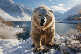 Herojski podvig: Golim rukama odbranio ženu od polarnog medvjeda