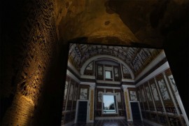 Otvoren dio podzemnih prostorija Neronove palate u Rimu (FOTO)