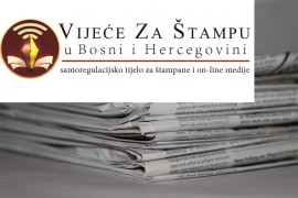 Savjet za štampu i online medije o dopisu Naše stranke: Pritisak ...