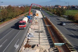 Napreduju radovi na izgradnji tramvajske pruge prema Hrasnici