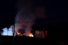 Veliki požar u Hrvatskoj: Gorjela pilana, šteta pola miliona evra