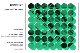 Kompozicije za violinu i klavir: Koncert dua "SA Sinfonietta" u Sarajevu