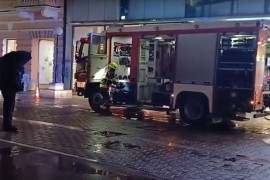 Požar u centru Banjaluke: Gori gornji sprat prodavnice odjeće