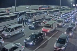 Srbi noć proveli pokušavajući da uđu iz Hrvatske u Srbiju