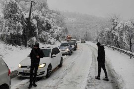 Kolaps na putu Banjaluka-Teslić, palo drvo na put (FOTO)