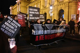 Mimohod u Zagrebu zbog krvavog napada u školi: "Sve ste uzeli, djecu ...