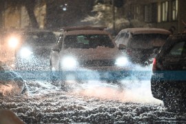 Snijeg ne prestaje, problemi u saobraćaju širom Srpske