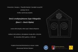 Izložba "Stećci srednjovjekovne župe Vidogošća" u Zemaljskom ...