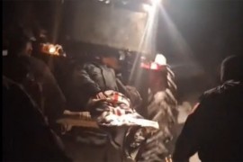 Evakuisan bolesnik iz sela Šehovci kod Mrkonjić Grada