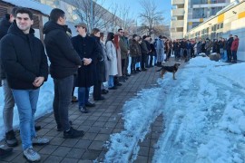 Studenti u Banjaluci ponovo odali pomen žrtvama u Novom Sadu