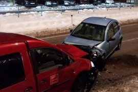 Saobraćajna nezgoda u Vogošći, obustavljen saobraćaj