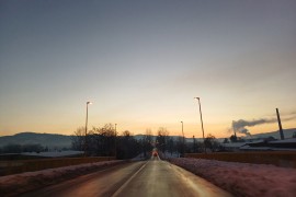 Vozači oprez zbog ugaženog snijega, poledice i magle