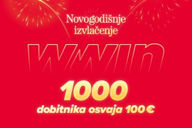 Počinje odbrojavanje: Još 2 dana do WWin novogodišnjeg izvlačenja!