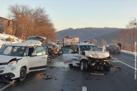 Lančani sudar u Srbiji, jedna osoba poginula