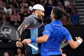 Snažne poruke: Novak i Kirjos jedan drugog motivišu