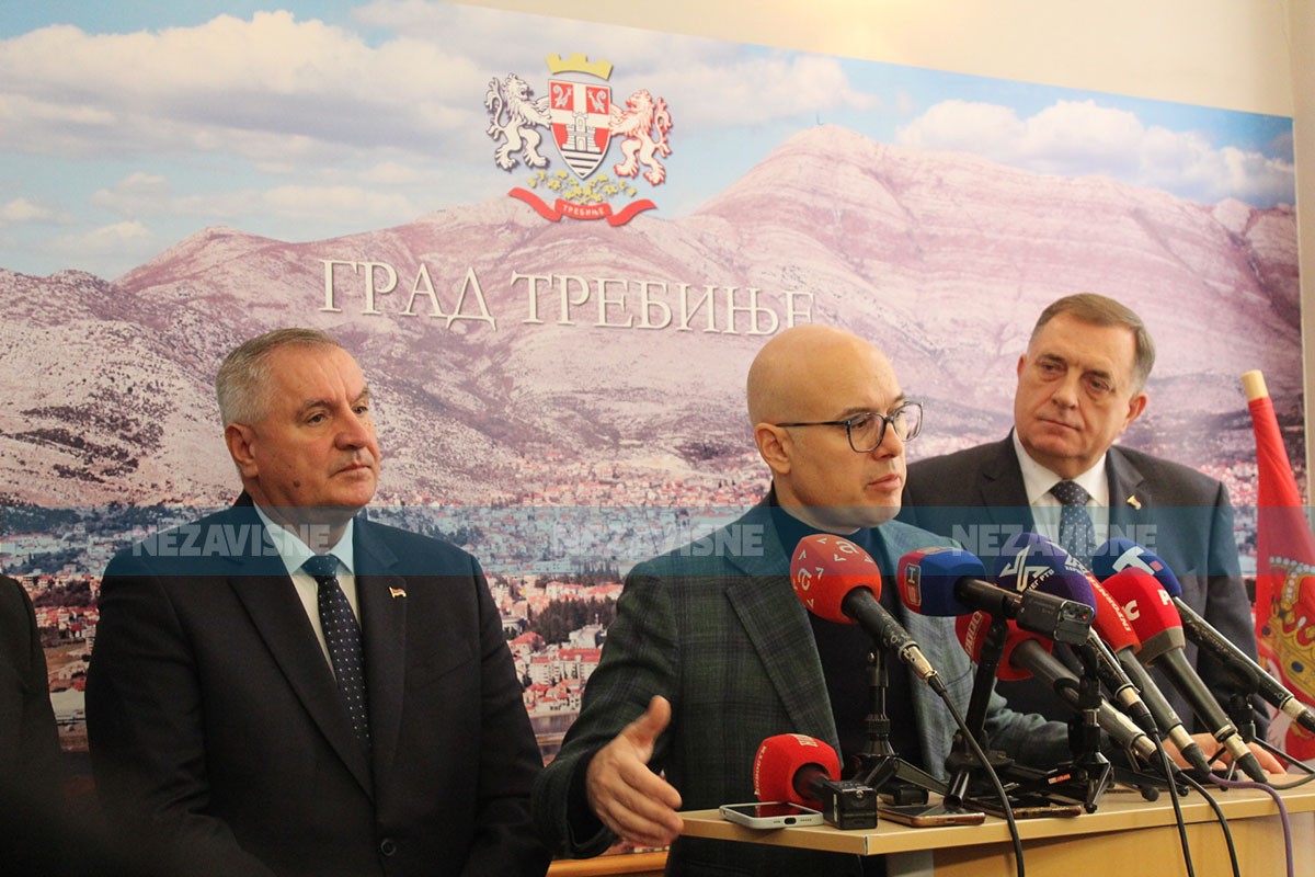 Vučević u Trebinju: Jaka Srbija jača i Republiku Srpsku