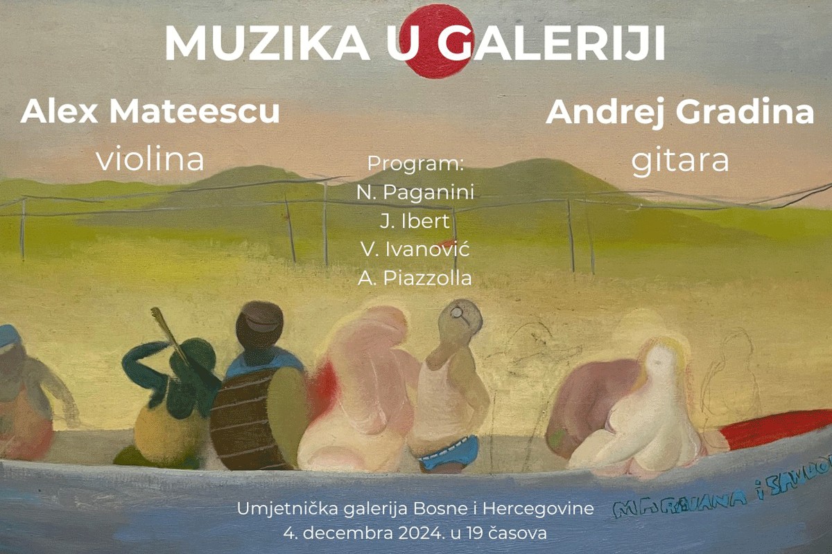 Najljepše kompozicije za violinu i gitaru pred sarajevskom publikom
