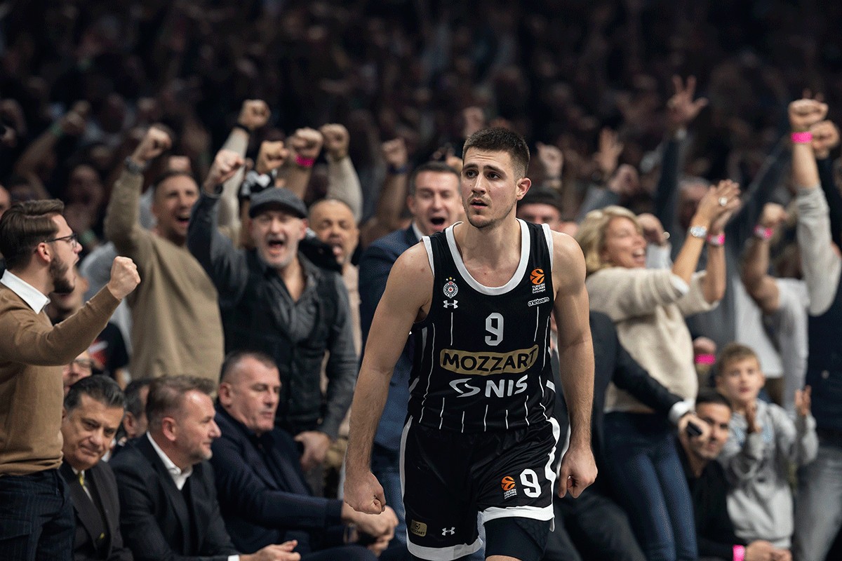 Meč sezone za Partizan, razbijen aktuelni šampion Evrolige