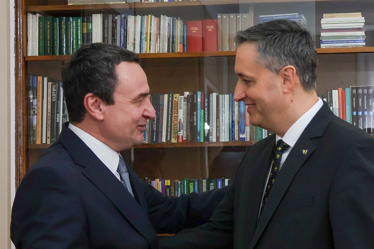 O čemu su razgovarali Bećirović i Kurti