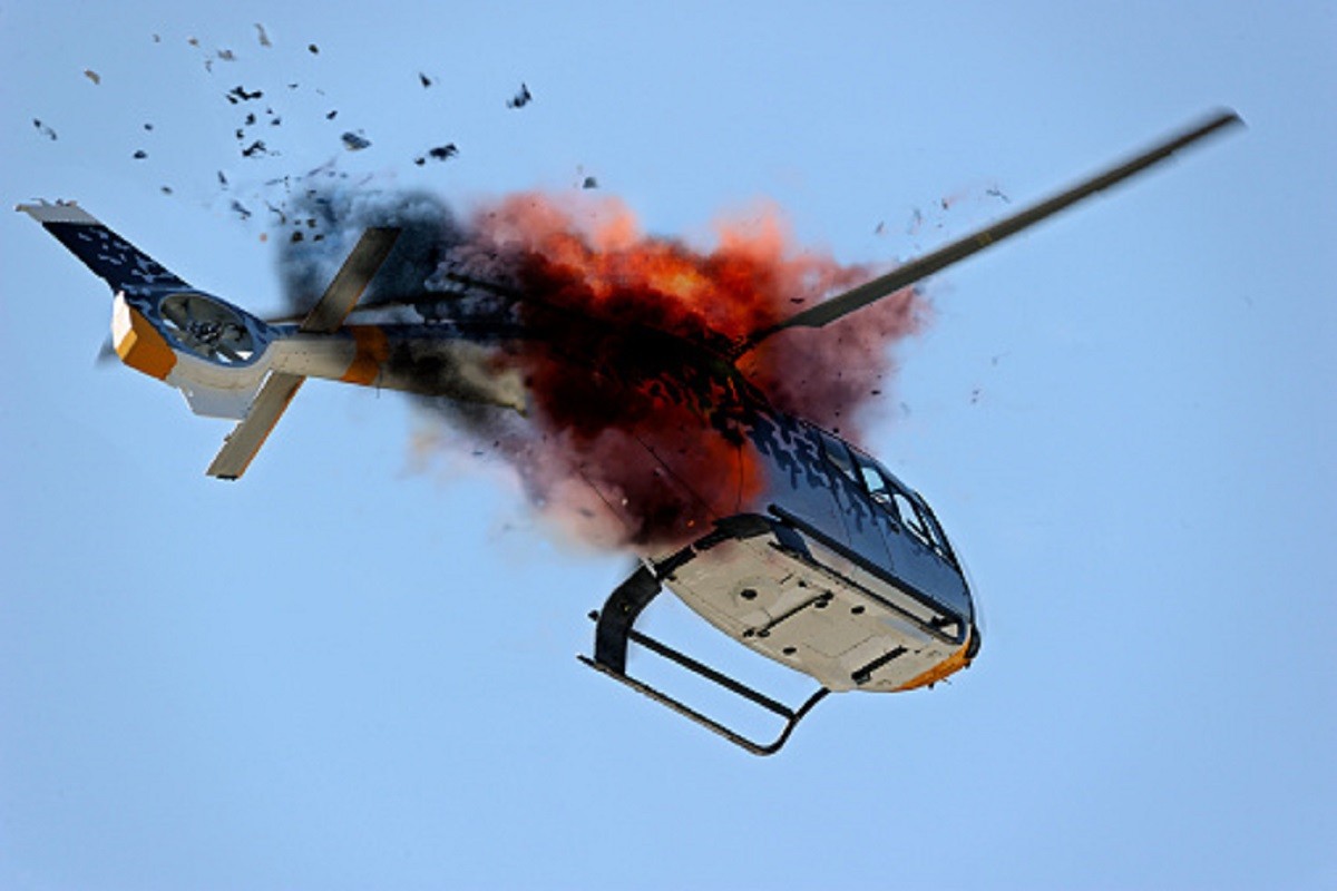 Srušio se vojni helikopter (VIDEO)