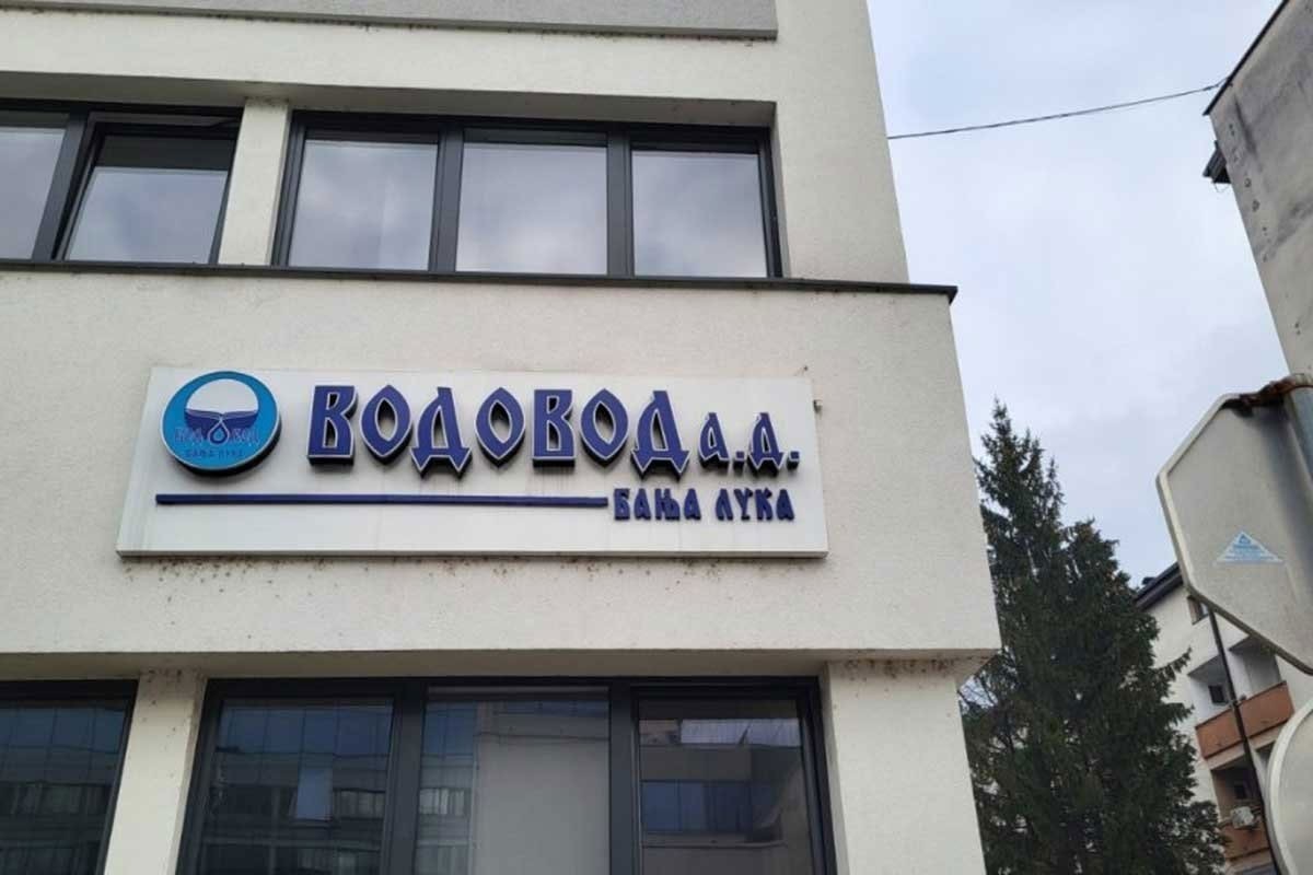 Blokiran rad banjalučkog "Vodovoda"