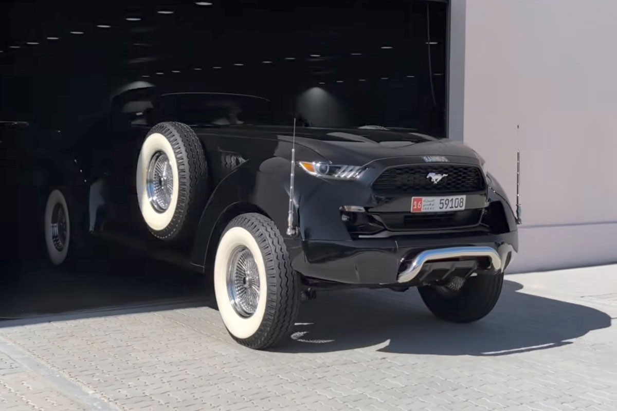 Ovako nešto do sada nismo vidjeli: "Ukrstili" Mustang sa kamionetom (VIDEO)